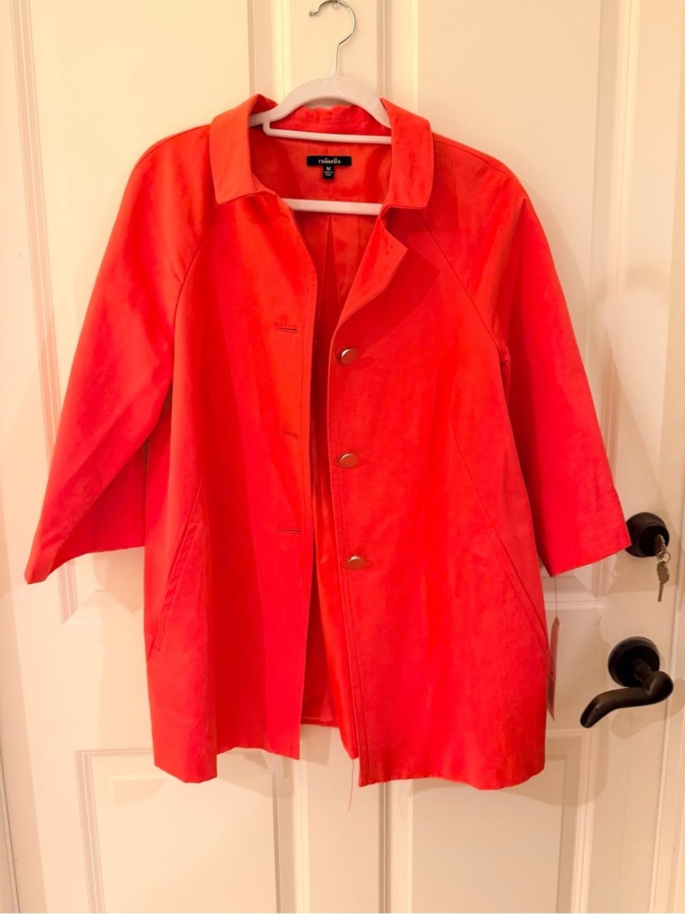 Rafaella Coral Lightweight Swing Coat